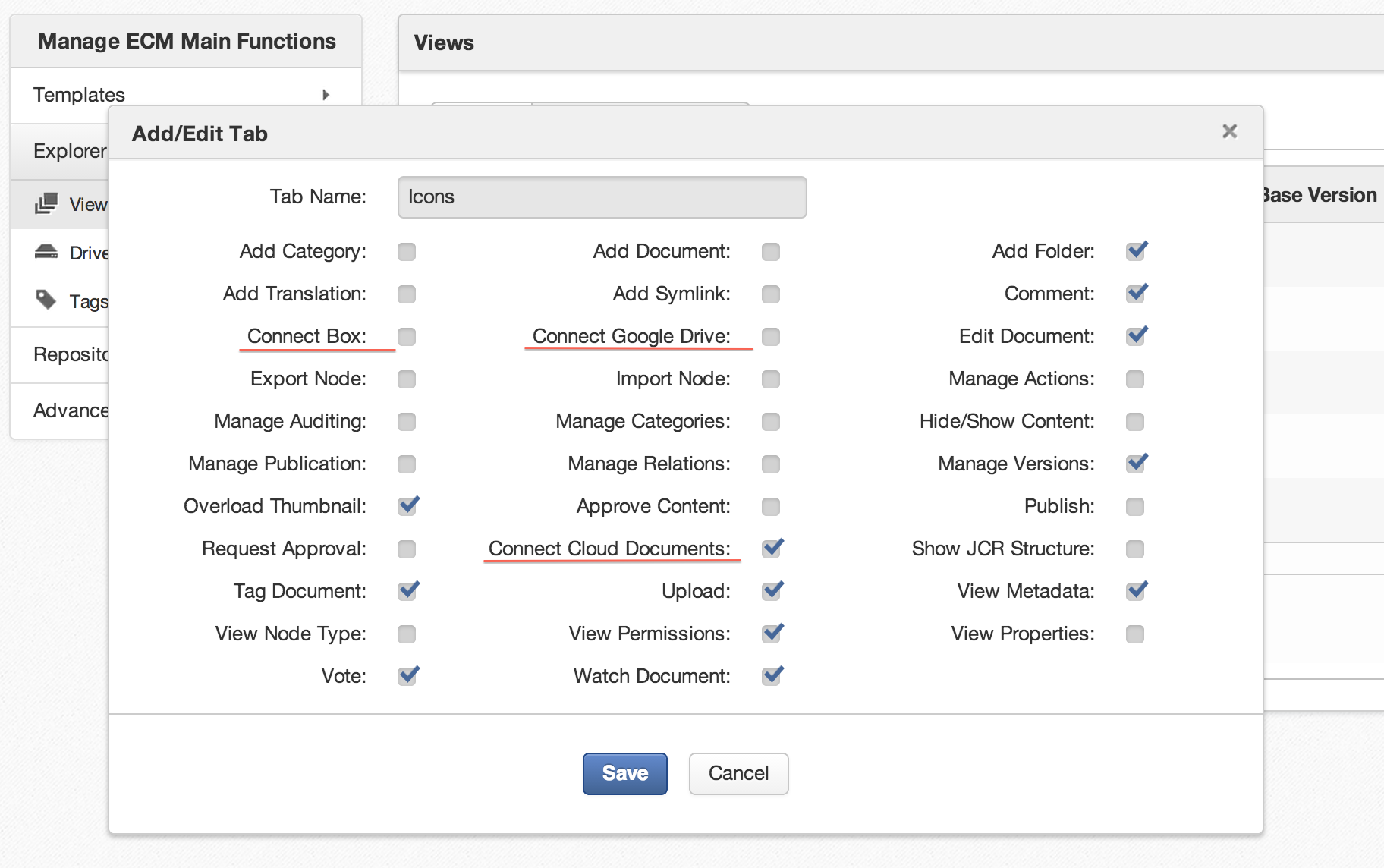 02 Action config