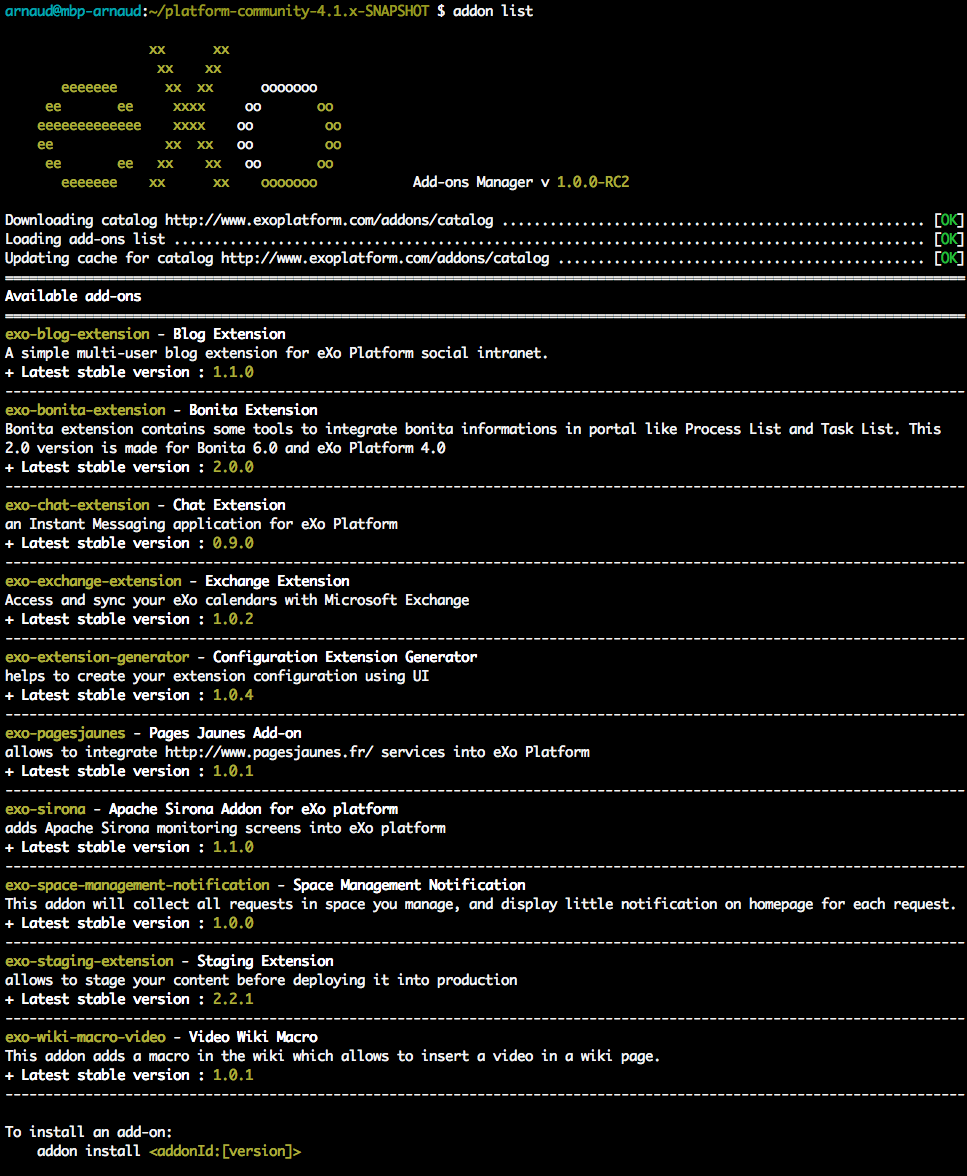 list-addons