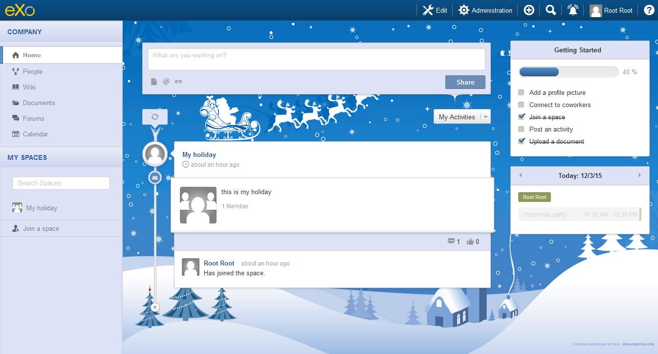 exo christmas blue
