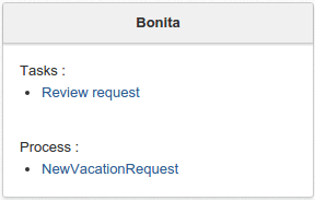 Bonita tasks and process