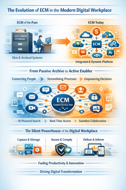 The Evolution of ECM in the Modern Digital Workplace